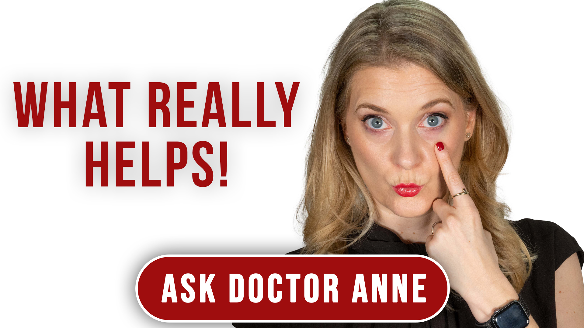 What helps to get rid of dark circles?