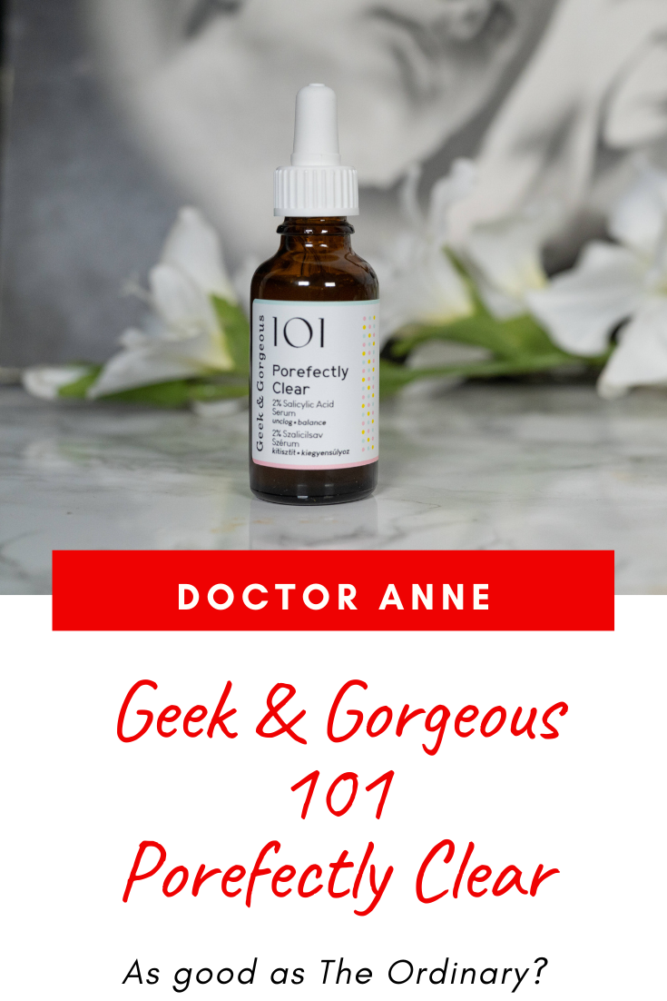 Geek and Gorgeous 101 Porefectly Clear Serum Review