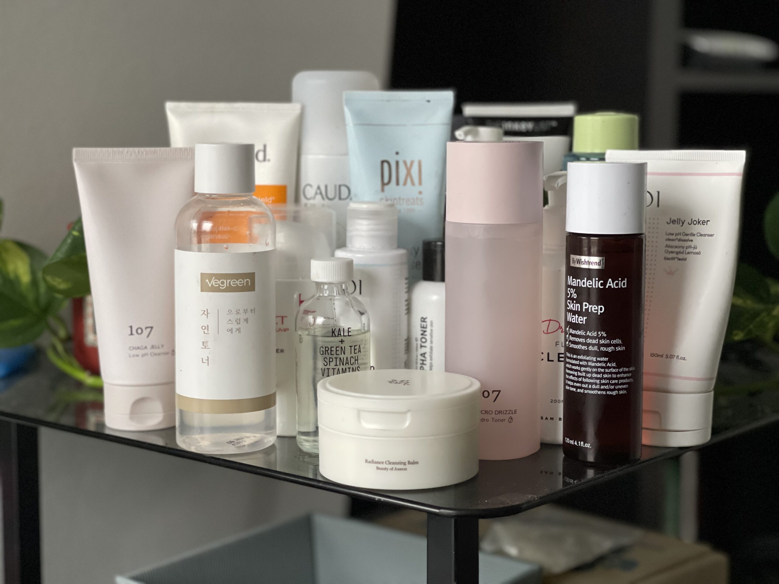 Cleansers and toners on rotation