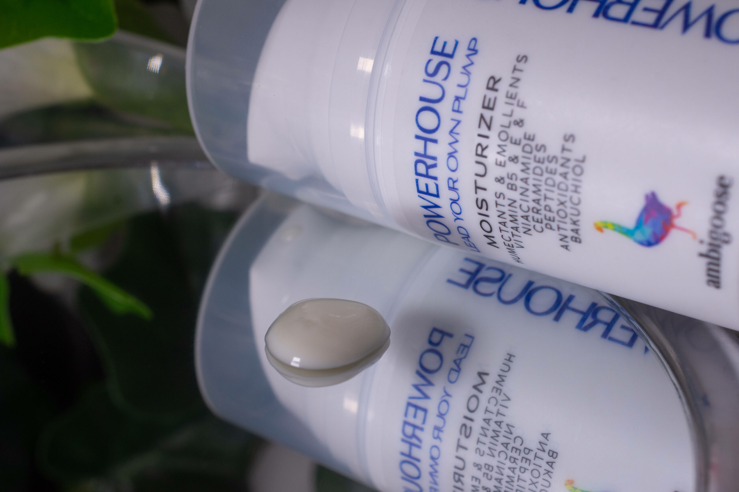 Close up of the Ambigoose Powerhouse Moisturizer