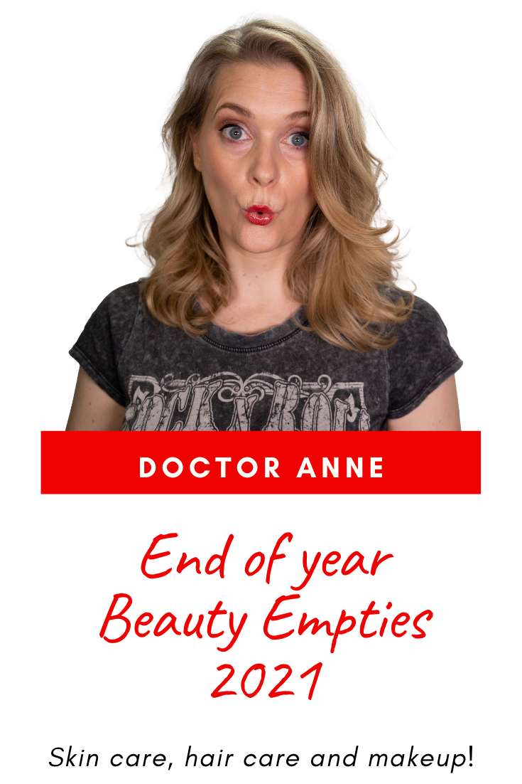 End of year Beauty Empties 2021