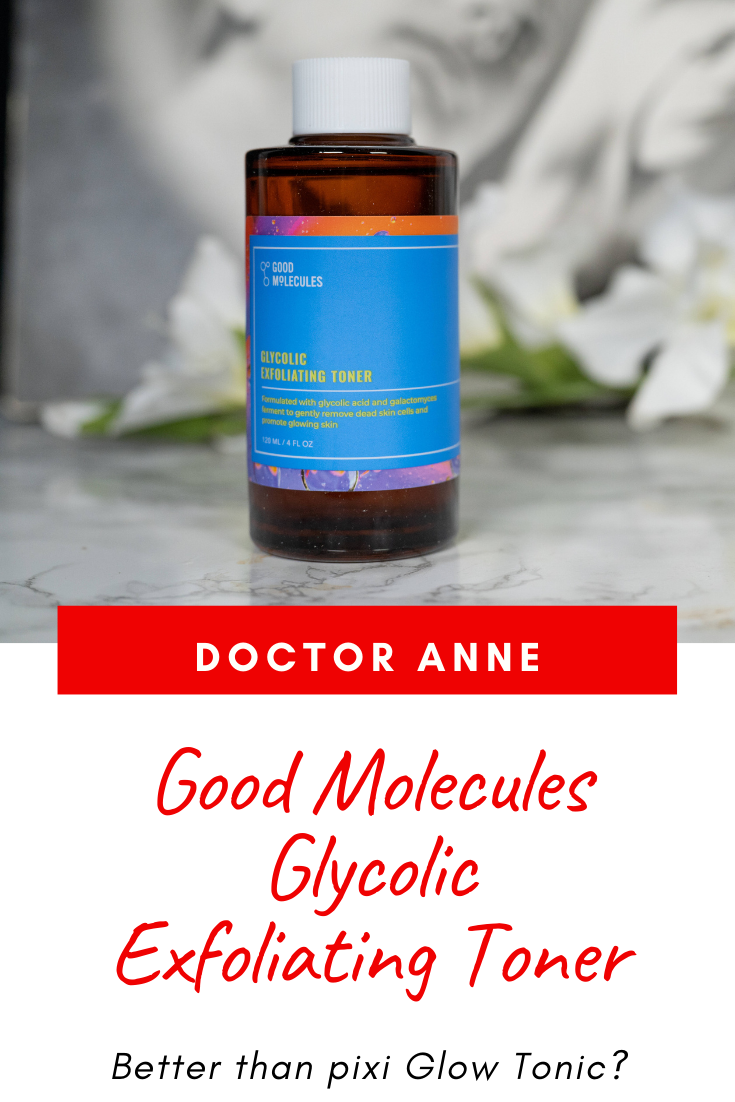 Good Molecules Glycolic Exfoliating Toner review
