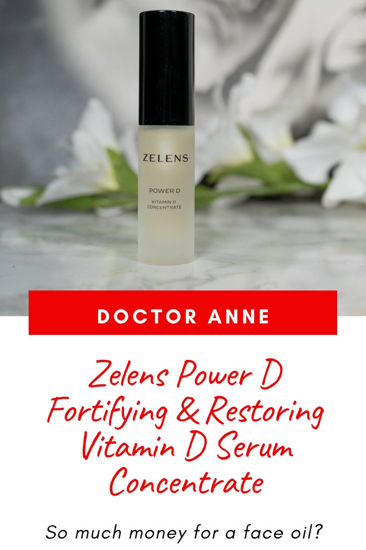 Zelens Power D Fortifying & Restoring Vitamin D Serum Concentrate review
