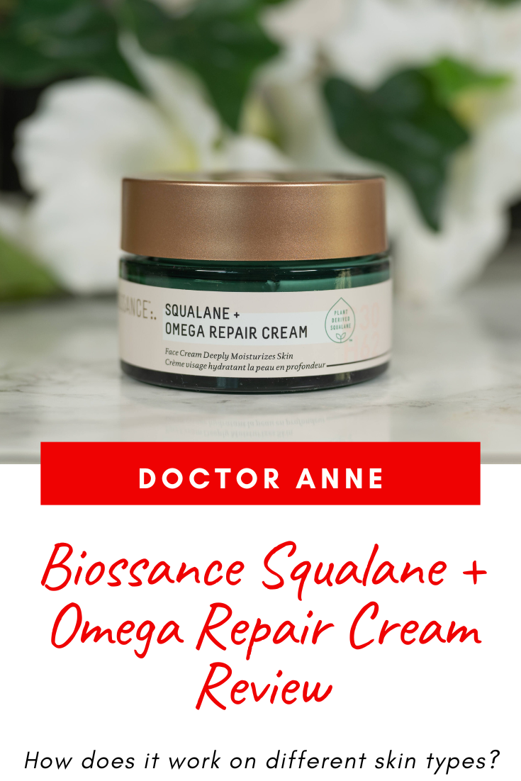 Biossance Squalane + Omega Repair Cream Review