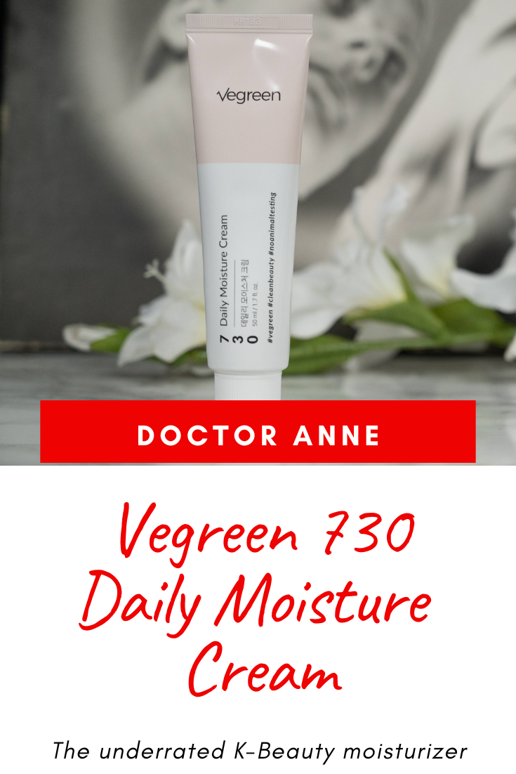 Vegreen 730 Daily Moisture Cream Review