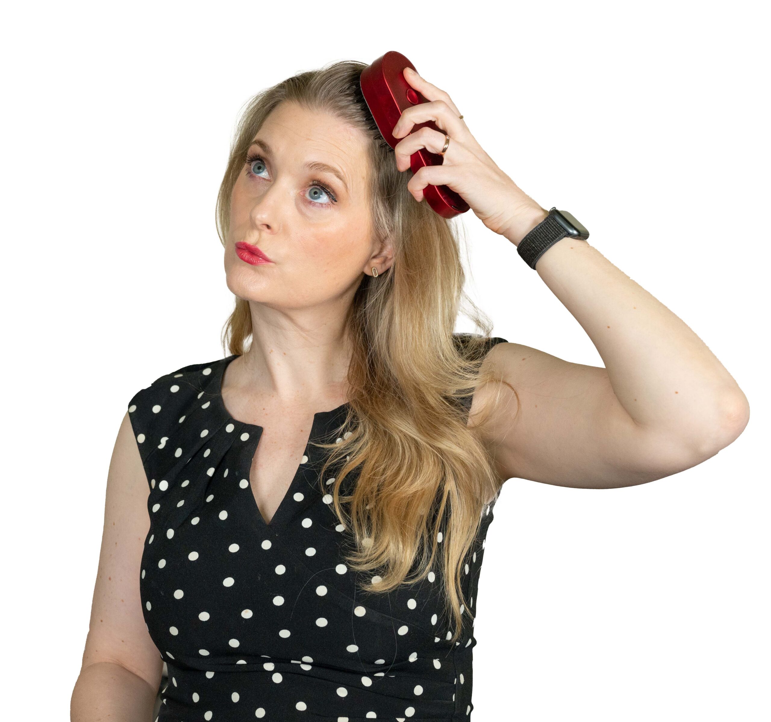 Using the Laduora DUO is a little like brushing your hair