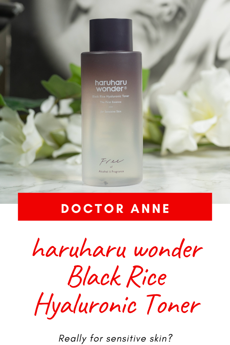 haruharu wonder Black Rice Hyaluronic Toner Review