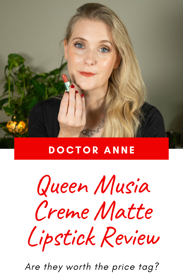 Queen Musia Creme Matte Lipstick Review